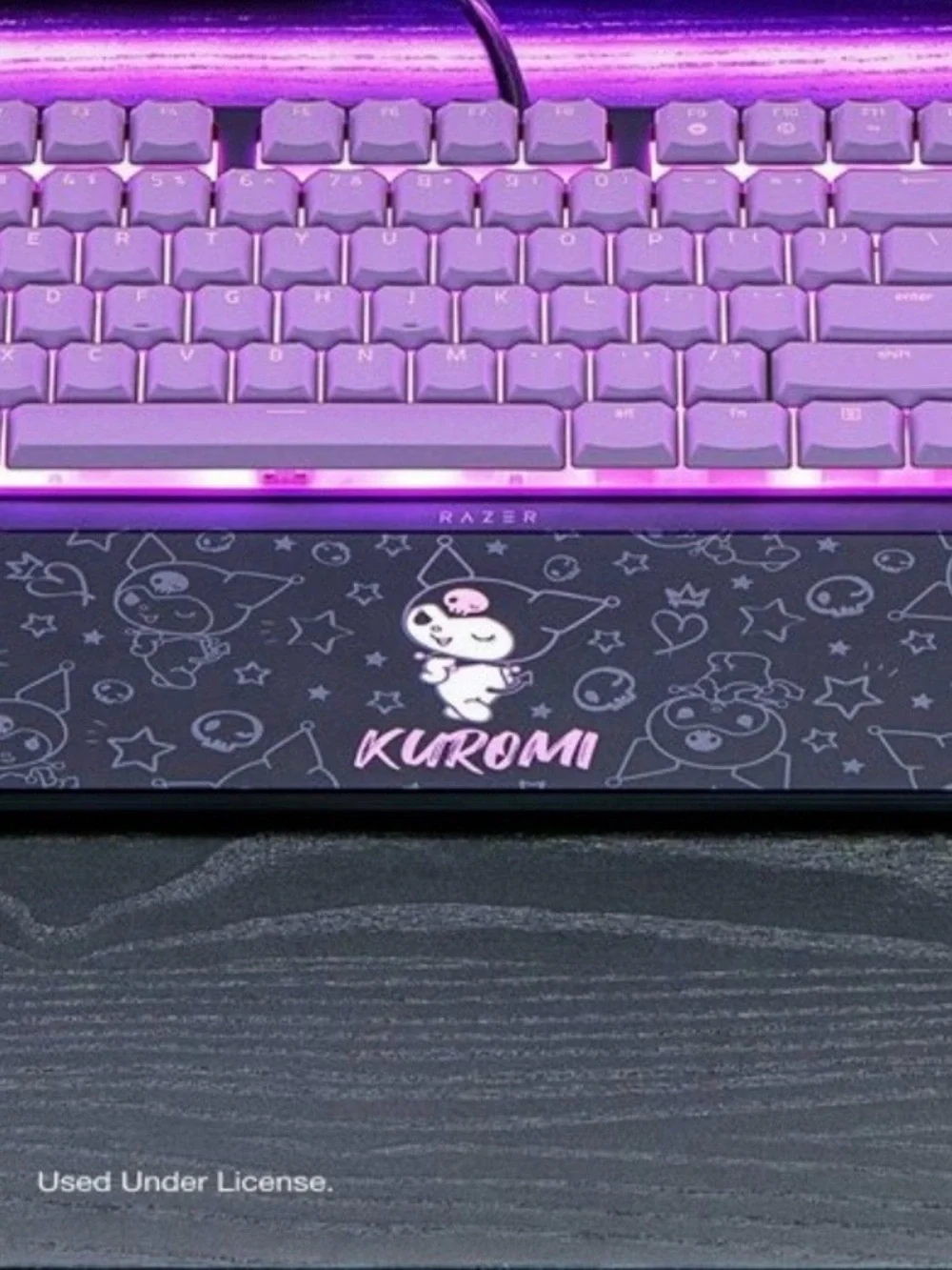 Razer Kuromi Purple and Black Tenkeyless Mechanical Keyboard